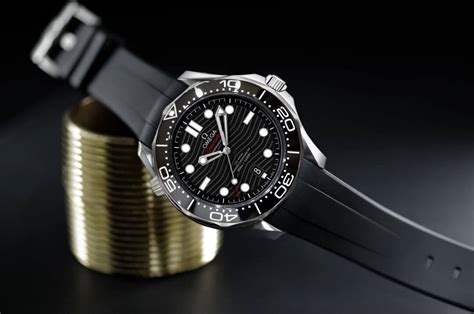 omega seamaster 300 with rubber strap|omega seamaster rubber strap replacement.